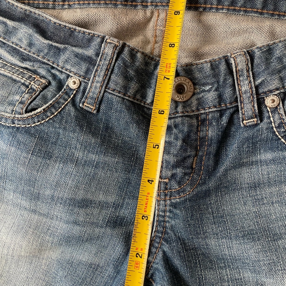 GUESS Like new Vintage Women's Classic Denim Straight Leg Jeans size 26 - Picture 12 of 15